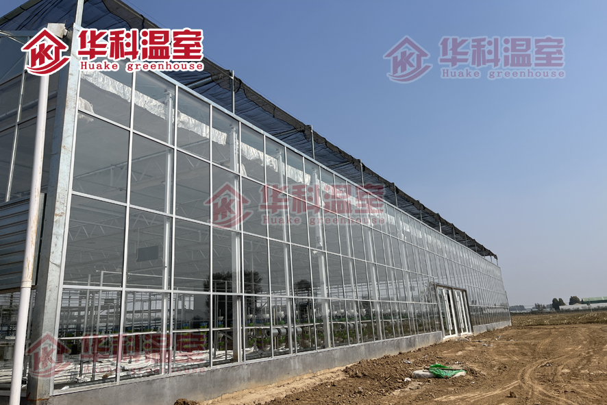 新鄉瑞之恩鄉村振興產業園玻璃溫室項目